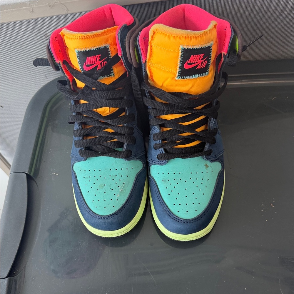 Kids' Multicolor High-Top Sneakers